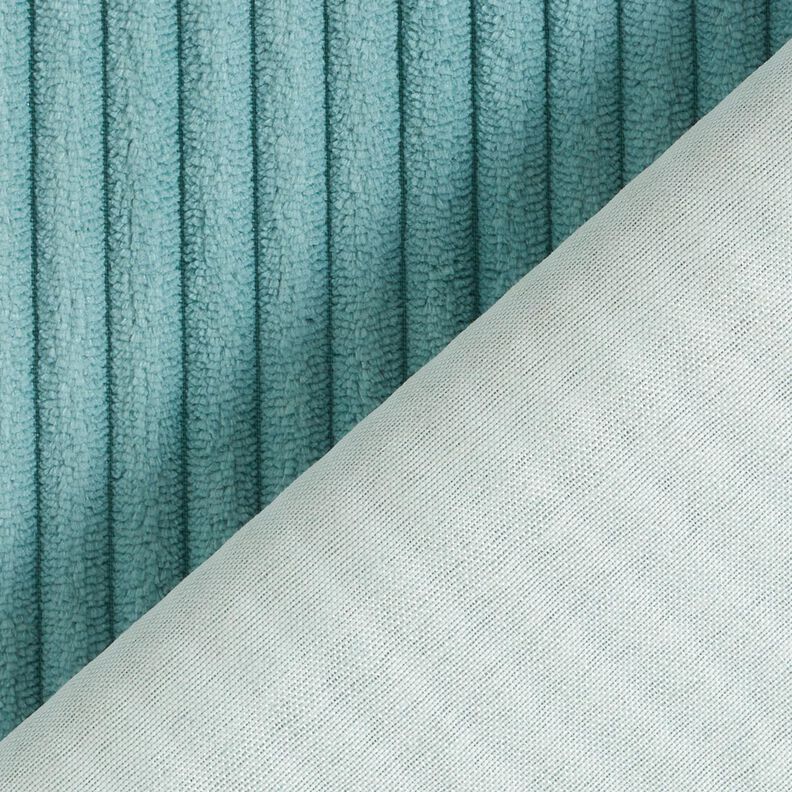 Tissu de revêtement velours côtelé doux – menthe,  image number 4