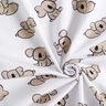 GOTS Jersey coton Koala | Poppy Fabrics – blanc/amande,  thumbnail number 3