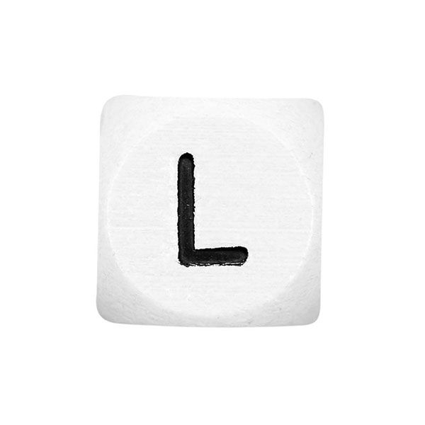 Lettres alphabet en bois L – blanc | Rico Design,  image number 1
