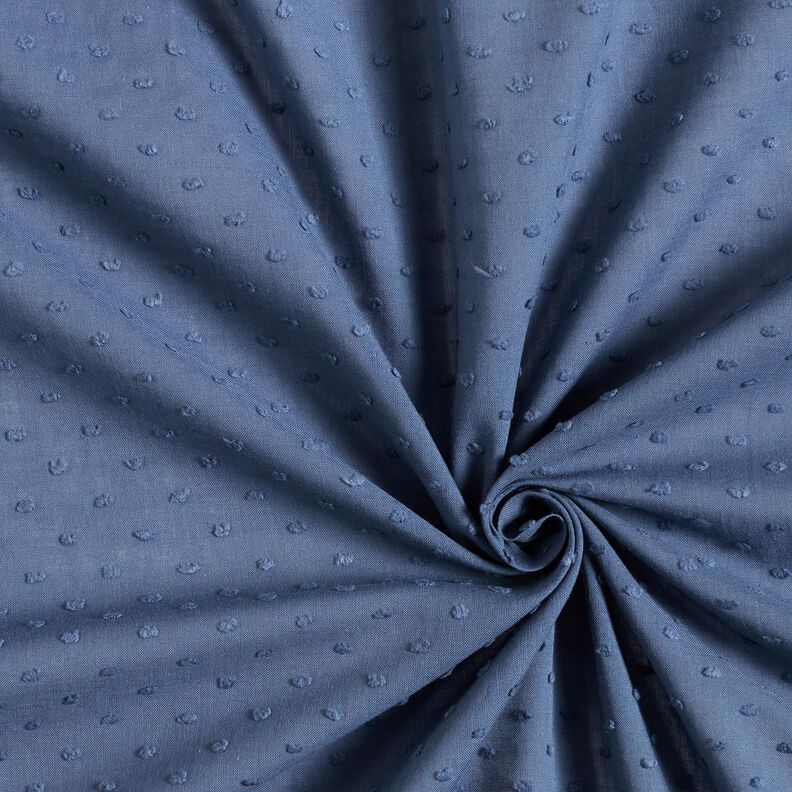 Batiste de coton Dobby – gris bleu, image number 1