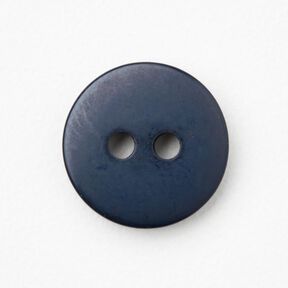 Bouton à 2 trous rond [Ø 11 mm] – bleu nuit, 