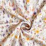 Tissu de décoration Sergé coton Fleurs sauvages – ivoire/lilas,  thumbnail number 3