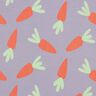 French Terry Sweat d’été grandes carottes – mauve,  thumbnail number 1