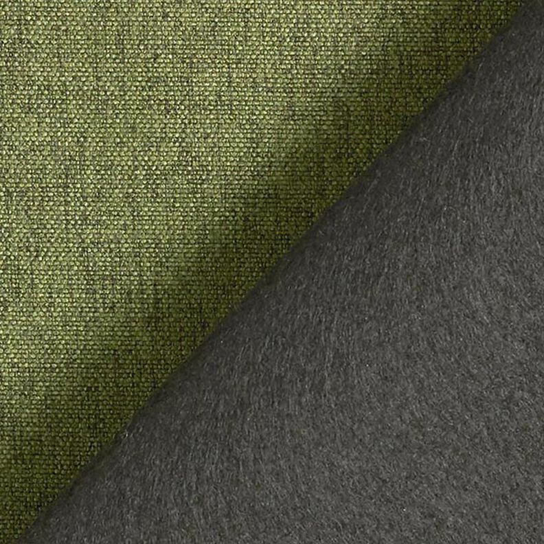 Tissu d’ameublement fin en mélange – olive foncé, image number 3