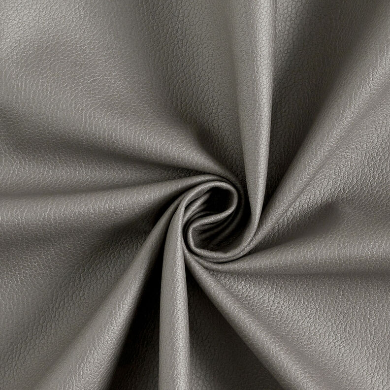 Tissu de revêtement Imitation cuir Léger gaufrage – gris,  image number 1