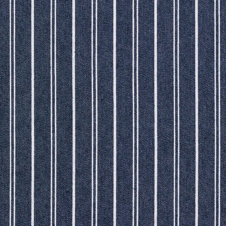 Jean stretch léger Fines rayures – bleu marine,  image number 1