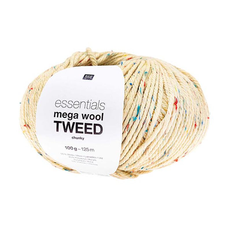 Essentials Mega Wool Tweed Chunky| Rico Design – écru,  image number 1