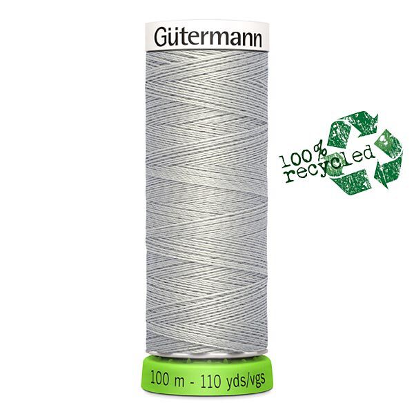 Fil à tout coudre rPET [038] | 100 m  | Gütermann – gris clair,  image number 1