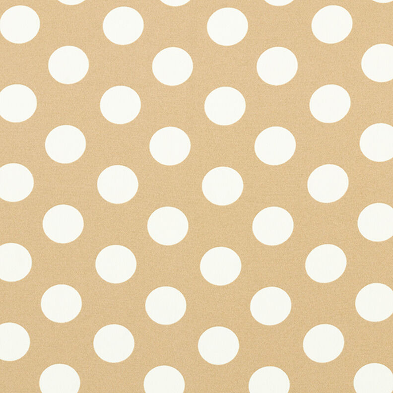 Tissu crêpe Pois [2,5 cm] – beige,  image number 1