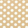 Tissu crêpe Pois [2,5 cm] – beige,  thumbnail number 1