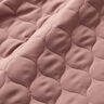 Tissu matelassé Motif de cercle – vieux rose,  thumbnail number 2