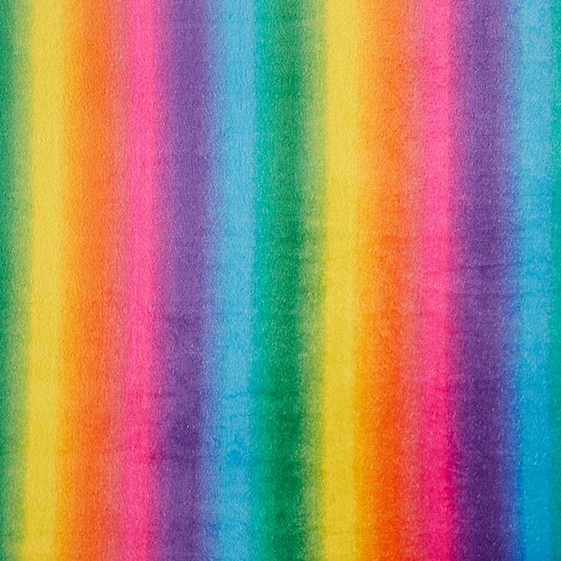 Fourrure synthétique arc-en-ciel coloré,  image number 1