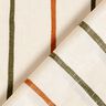 Tissu viscose structuré Rayures colorées – écru,  thumbnail number 4