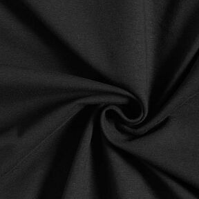 Jersey coton Medium Uni – noir, 