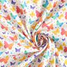 Tissu de décoration Satin de coton Papillons,  thumbnail number 3