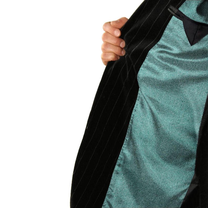 Rembourrage en satin uni – sapin bleu,  image number 5