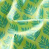 Coton enduit Sujets abstraits – jaune citron/bleu aqua,  thumbnail number 2
