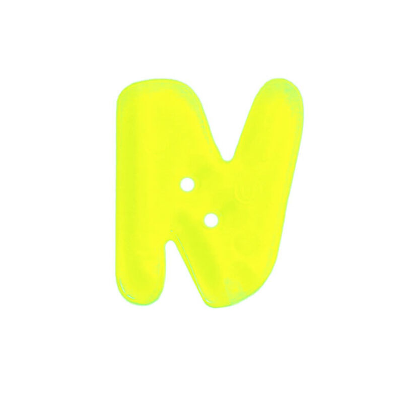 Bouton lettre fluo – N,  image number 1