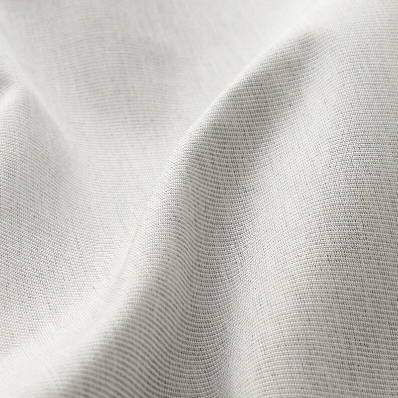 Tissu d’extérieur Canvas structure fine – gris brume,  image number 2