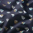 GOTS Batiste Voiliers | Tula – bleu nuit, 