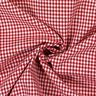 Tissu en coton Vichy à carreaux 0,2 cm – rouge/blanc,  thumbnail number 2