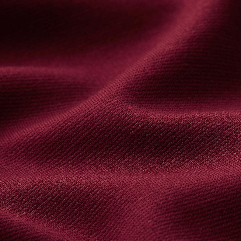 Jersey romanite Premium – rouge bordeaux, image number 2