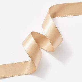 Ruban de satin [15 mm] – beige, 