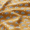 Jersey coton Petits arcs-en-ciel – moutarde,  thumbnail number 2