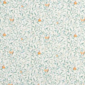 Tissu double gaze de coton Prairie avec papillons Impression numérique | Poppy Fabrics – ivoire, 