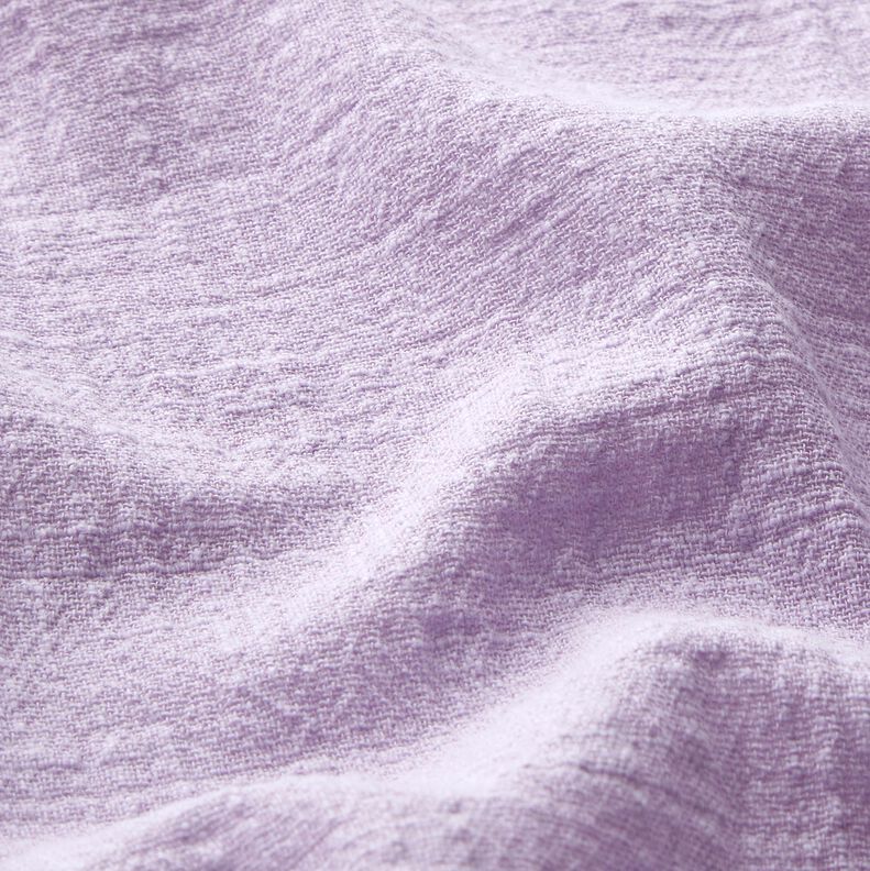 Tissu en coton aspect lin – mauve,  image number 2