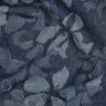 Denim mélange de coton fleurs – bleu jean,  thumbnail number 2