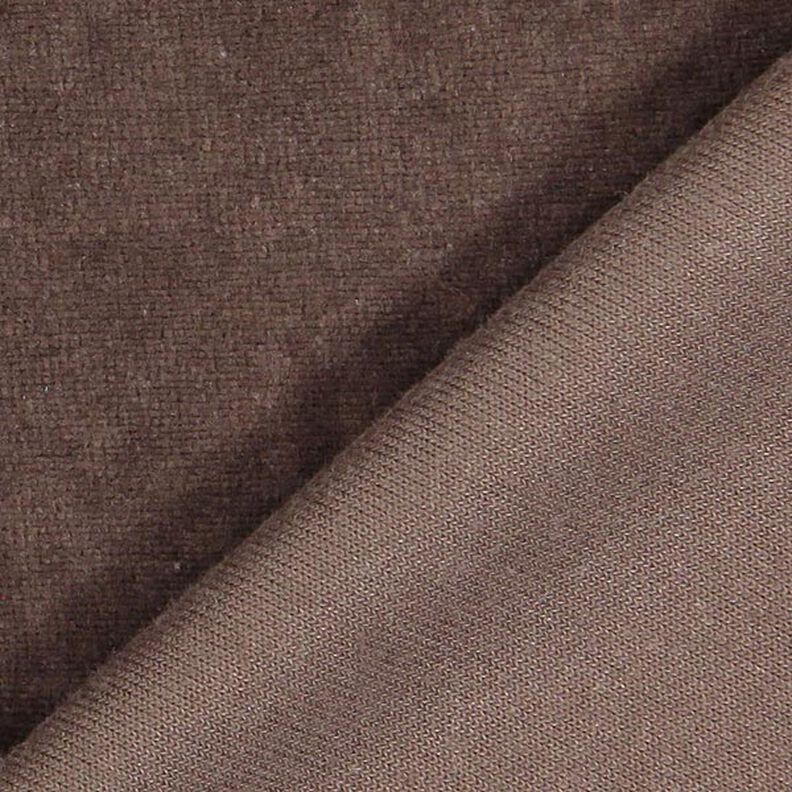 Tissu Nicki Uni – marron foncé,  image number 3