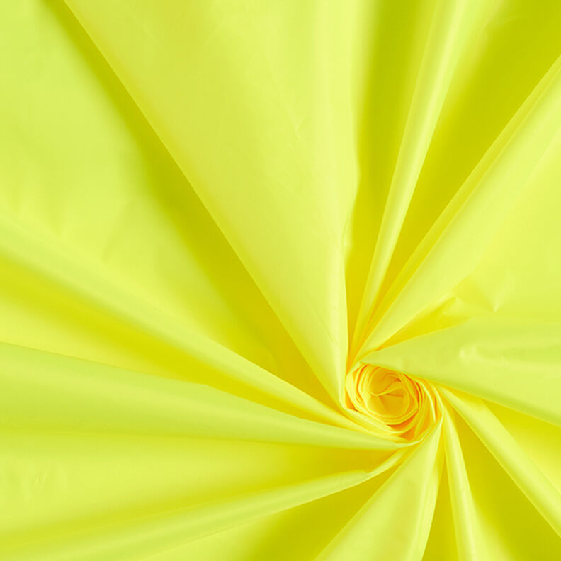 Tissu pour veste hydrofuge ultra léger – jaune fluo,  image number 1
