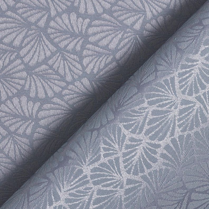 Coton enduit Mini éventails – gris schiste,  image number 5