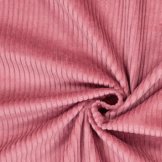 Velours à grosses côtes camaïeu – vieux rose, 