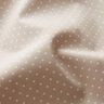 Coton enduit petits pois – sable,  thumbnail number 3
