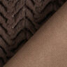 Fausse fourrure à chevrons – marron moyen,  thumbnail number 4