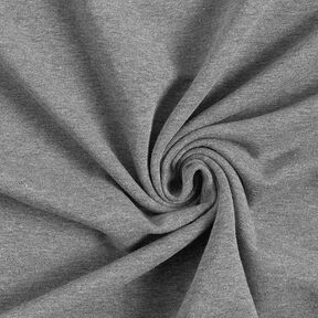 Molleton coton léger chiné – gris foncé, 