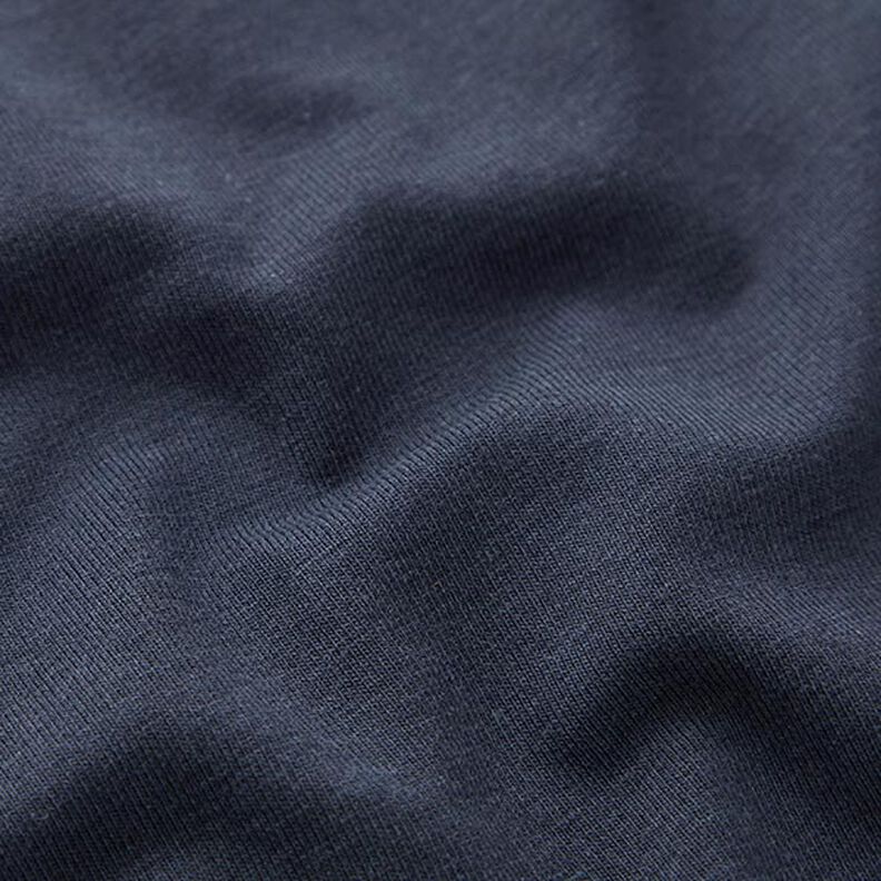 Bambou Jersey viscose Uni – bleu marine,  image number 3
