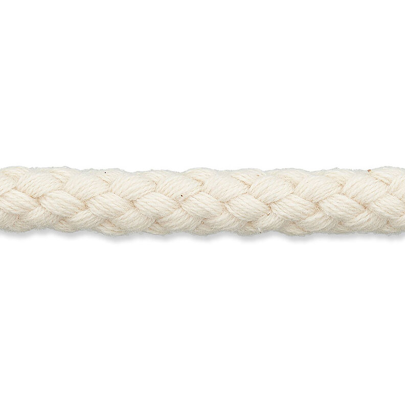 Cordon en coton [Ø 7 mm] – beige clair,  image number 1