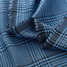 Tissu viscose Prince-de-galles – bleu,  thumbnail number 3