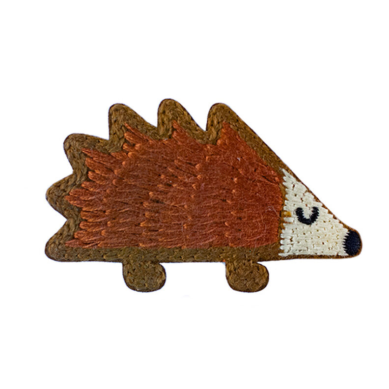 Application Hérisson [ 4 x 7 cm ] – marron,  image number 1