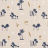 Jersey coton Sentiment d'Hawaï – taupe clair,  thumbnail number 1