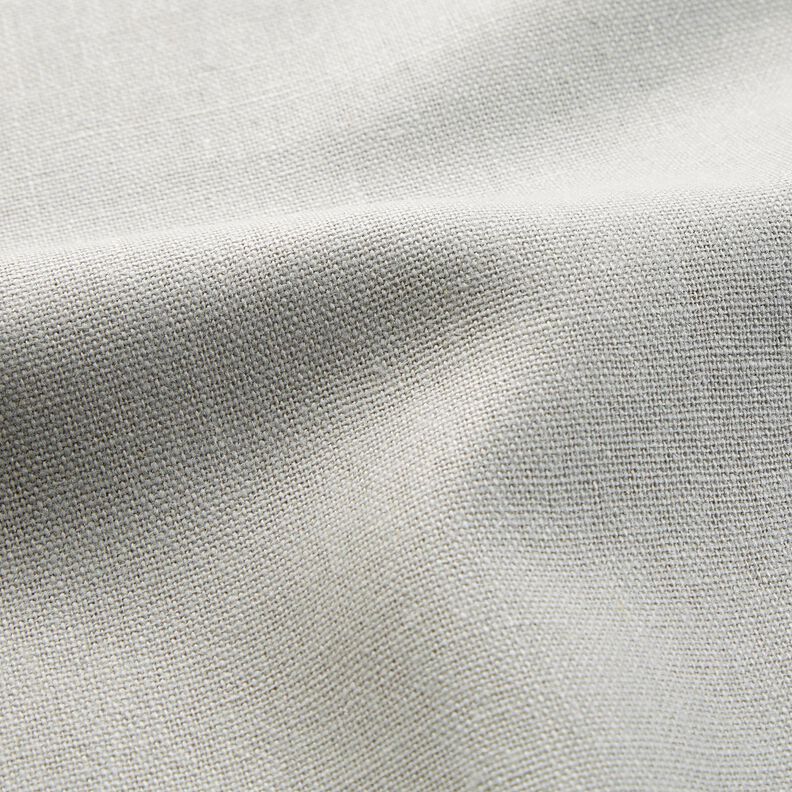 Pur lin lourd Uni – gris éléphant,  image number 2
