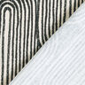 Tissu de décoration Semi-panama Arcs – noir/nature,  thumbnail number 4