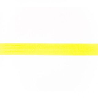 Bande à border élastique  mat [20 mm] – jaune fluo, 