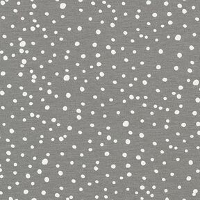 Jersey de coton Pois irréguliers – gris, 
