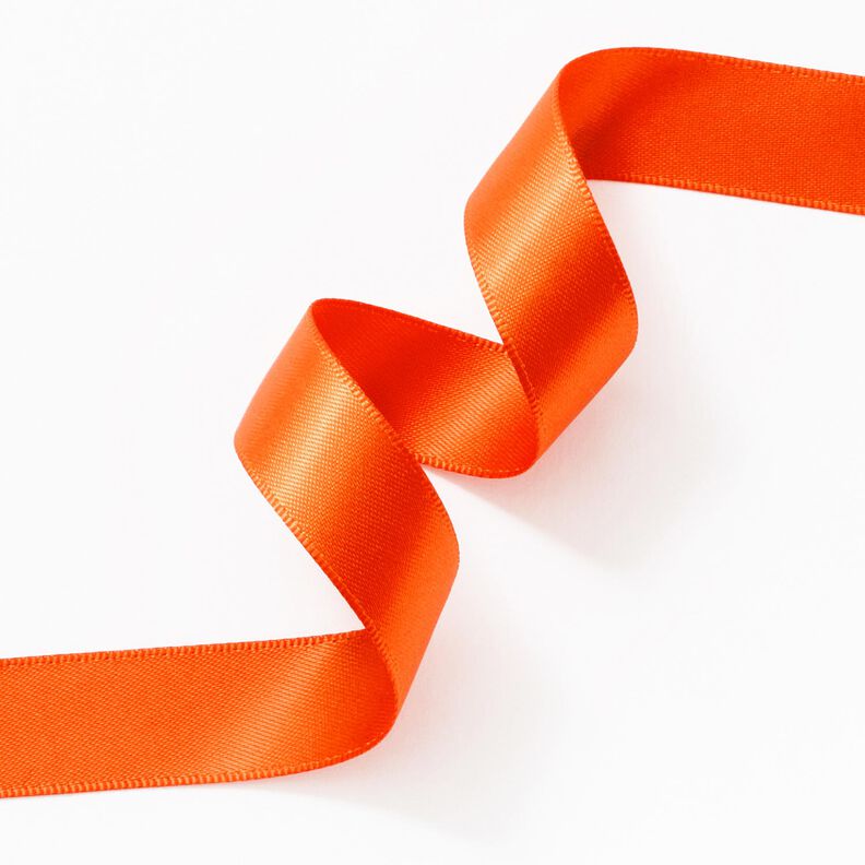 Ruban de satin [15 mm] – orange,  image number 3