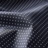 Tissu pour doublure à pois – bleu marine/blanc,  thumbnail number 2