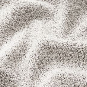 Tissu de revêtement tissé multicolore – argent/gris, 